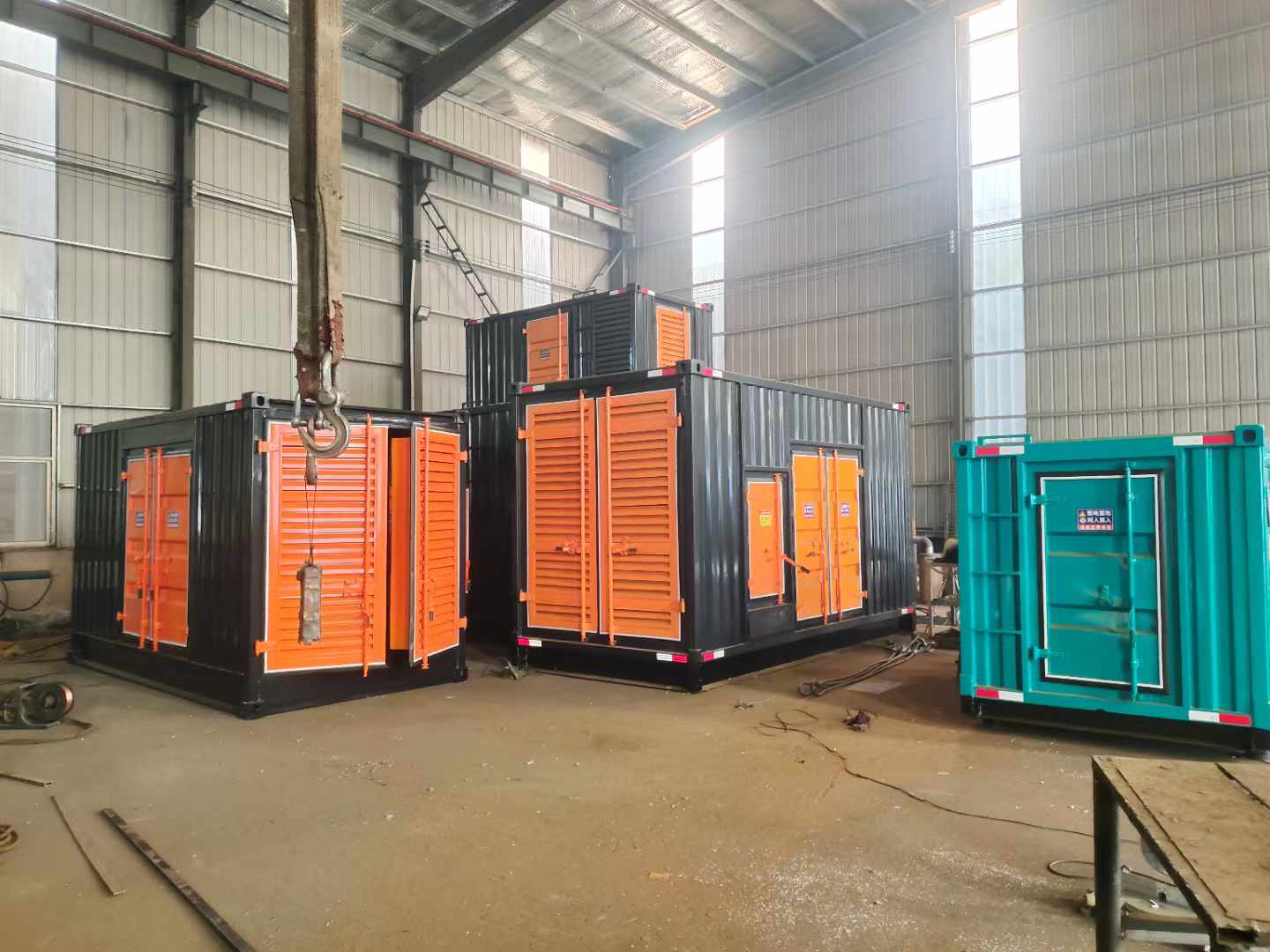 安徽500kw柴油发电机组可以带动多少功率设备？